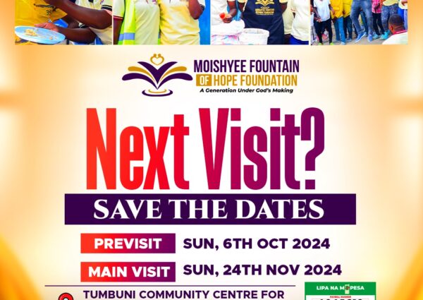 Join Us for the Pre-Visit at Tumbuni Community Centre – 6th October 2024